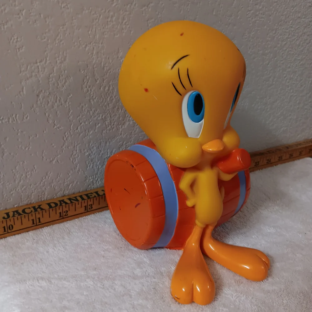 Orange and Blue Bird Toy